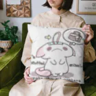 itsuto-こねこしょうしょうめんへらの「ぬいぐるみへのちょうせん」 Cushion