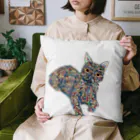 あき缶のからふるねこ Cushion