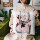 amamoemomoの白シャツあねき Cushion