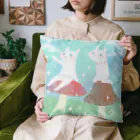 スプラウトのキノコと白い生き物 Cushion