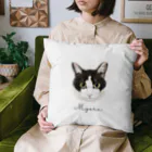 みきぞーん｜保護猫 ミッキー画伯と肉球とおともだちのmizore kento Cushion