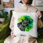 NEKONEEの黒恵 Cushion