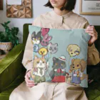 猫のきぬくんのお店のシナモンくん一家 Cushion