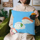 バケメシ屋のおすしバケメシちゃんの行進 Cushion