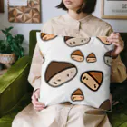 タカの栗大集合 Cushion