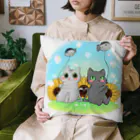 ねこほうチャンネル公式グッズの2023年ねこほう誕生日クッション Cushion