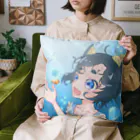 みぃです🍙のみぃです🍙のクッション(夏バージョン) Cushion