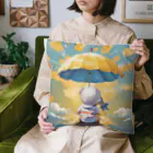 baby umbrellaの無限の可能性を秘めた赤ちゃん Cushion