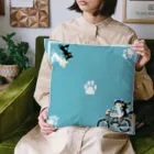 NEKOZOKUのしろねこくろねこオートバイツーリング Cushion