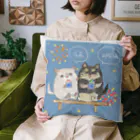 せとのお店屋さんの【斗希ちゃん&明日希ちゃん】 Cushion