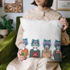 酒丸酔子🐱🍺の夏服の酒丸酔子 Cushion