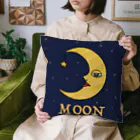 Bow_paintingのmoon Cushion