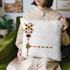 踏切ハウスのシンプルな踏切くん Cushion