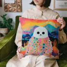 Erika_ArtistryのColorful Spooky #06 Cushion