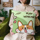 ロイ@イラストレーターHEXANFT販売美麗イラスト描きますのPLAY WITH ME Cushion