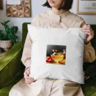 honeyショップのはちみつと果物 Cushion