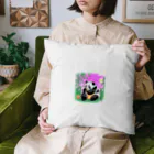 Magokoroの夏のパンダ Cushion