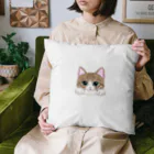 猫舌屋の猫舌屋の看板猫さん（顔アップ） Cushion