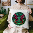 ﾈﾓﾌｨﾗのタツノオトシゴ 曼荼羅 Cushion