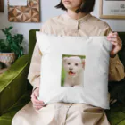 まっしろなのやんちゃなホワイトライオン Cushion