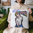 明星屋のあの日を思い出す Cushion