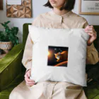 shopアルーニョの宇宙を走るネコさん Cushion