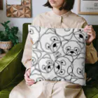 3kids2のDog family Cushion