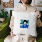 ラクダッピーのココシャネル、ゴッホの世界に行ってみた Cushion