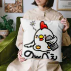 樹璃ィ's すとあののんべぇにわとりさん！カラー Cushion