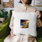 わなかりゅうのわんこ金龍　駆け抜け龍 Cushion