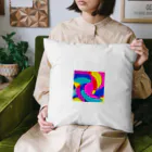 おしゃれなシティグッズの色鮮やかおしゃれアート Cushion