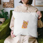 ネコフスキの鮮やかな凛々しい猫さんのイラストグッズ Cushion