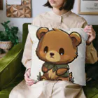 mumusのくまのイラストグッズ Cushion