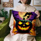 sou soul bankのハロウィン、カボチャ Cushion