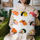 mumusのすしのイラストグッズ Cushion