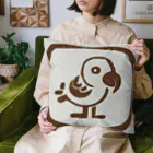 ikubohのナスカの地上絵「オウム」インスパイア05 Cushion