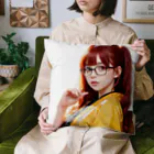 AIデザイングッズ販売　Akiba-treasure（アキバトレジャー）の大正ロマンス　日菜子さん Cushion