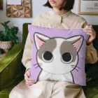 猫の休憩所withこにゃくとのムース君応援グッズ Cushion