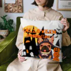 furebuhi　clubのハロウィン★フレンチブルドッグ Cushion