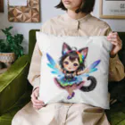 NexDreamの妖精のハロウィンフェス（黒猫2） Cushion