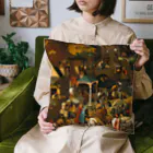 世界美術商店のネーデルラントの諺 / Netherlandish Proverbs Cushion