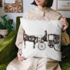 mumusの馬車　stone Cushion