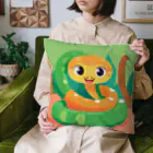 FUNIFUNIのかわいいヘビちゃん Cushion