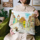 YOKO KOBAYASHIのニャンズ旅行記🇩🇪ドイツ Cushion