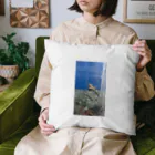 Makoto_Kawano Designの笑うトカゲ Cushion