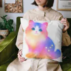 naoputtyoのモフモフ猫のチュチュ Cushion