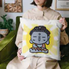 Heshi工房の大仏の【るにょらくん】グッズ01施無畏印・与願印 Cushion