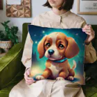 春乃遊羽アイディアイラストショップの可愛い犬のイラスト Cushion