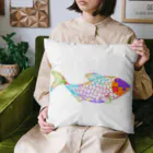 mumusの魚　jigsaw pals Cushion