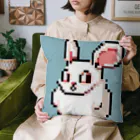 Dragonfly!!(トンボ)のドット絵　ウサギ Cushion